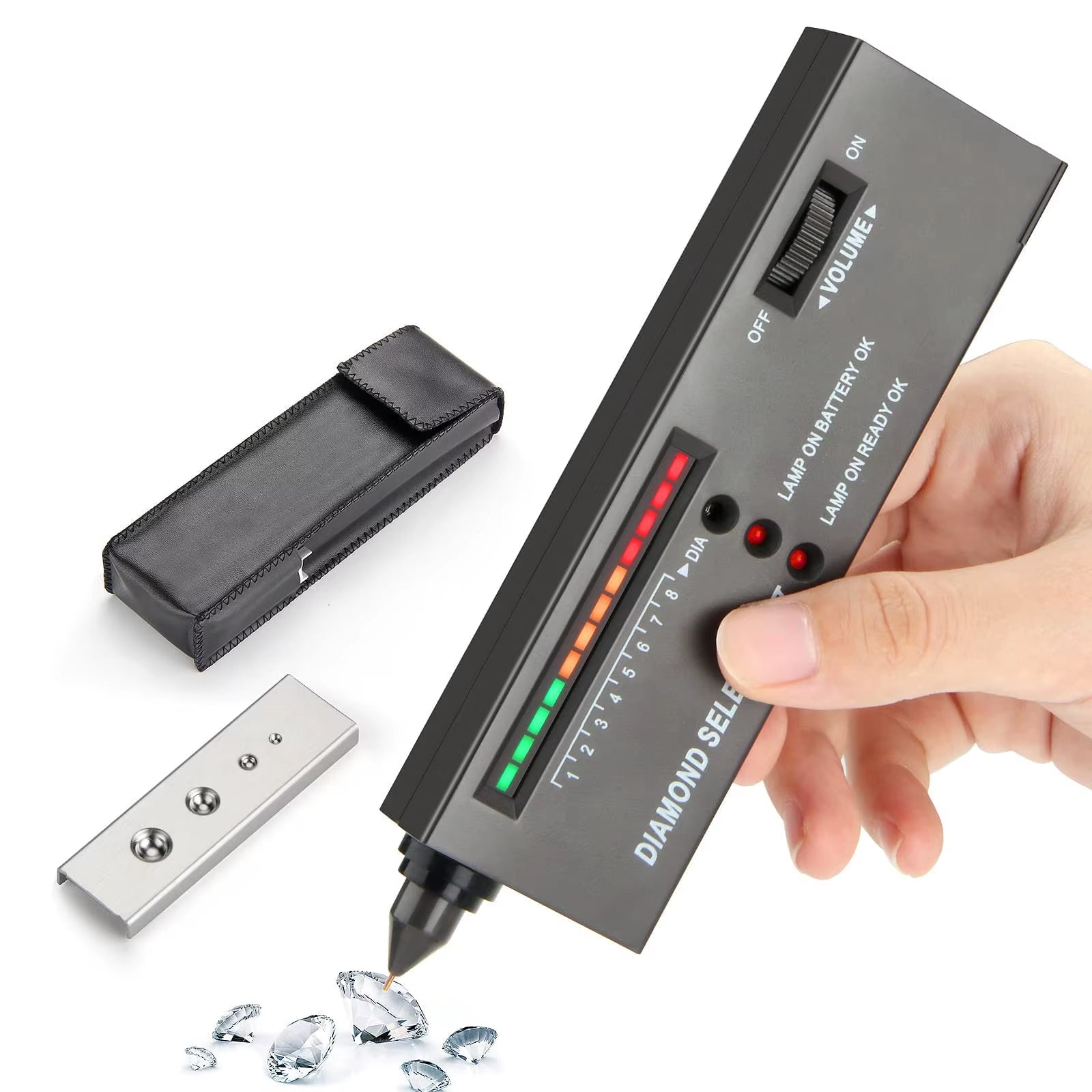 Diamond Tester, Diamond Detector, Diamond Tester Pen, Diamond Tester Professional, Gem Tester, Diamond Tester Pen